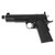 Kimber 1911 Custom LW .45 ACP pistol with threaded barrel, optics-ready slide, suppressor-height sights, and textured rubber grips, stock image