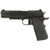 Sig Sauer 1911 X Series .45 ACP full-size pistol with Black DLC finish, optics-ready slide, XRAY3 night sights, custom LOK G10 grips, and accessory rail, stock image