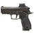 SIG Sauer P226 XCarry Legion SAO RXSL 9mm pistol in Legion Gray with factory-installed ROMEO-X Compact optic and G10 grips, stock image pointing to the left