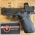 Smith & Wesson Bodyguard 2.0 .380 ACP micro-compact pistol with Viridian RFX1 green dot optic, tritium front sight, and manual thumb safety, in store image