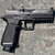 SIG SAUER x Agency Arms x Ronin Tactics VOID P320 9mm pistol featuring Dragon Scale slide serrations, Agency Optic System, Icarus Precision billet grip module, and suppressor-height sights.