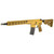 Sons of Liberty Gun Works SCALPER 13.7-inch 5.56 NATO rifle with RAL 8000 Cerakote finish, angled