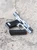Agency Arms Modified Glock 45 Gen5 9mm Urban Arctic Camo pistol downward view with magazine