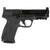 Smith & Wesson M&P9 M2.0 9mm full-size optics-ready pistol with 4.25 inch barrel in black, stock image, pointing to the right