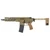 Sig Sauer MCX Spear LT 300 Blackout pistol with 9 inch threaded barrel, pistol brace and Flat Dark Earth finish. Stock Image left