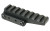 Unity Tactical FAST Optic Riser in black for elevating lower one-third red dot mounts to a 2.26-inch optical centerline.