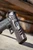 Kimber 2K11 PRO Royal 9mm 4.25 inch optics ready pistol with Bronze PVD finish zoomed in on the slide