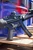 HK SP5 short-barreled rifle with fixed stock, Exigent Defense RICO309 suppressor and included accessories, outdoor view