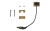 Modlite ModButton Lite 4.5-inch remote switch for SureFire Scout lights in FDE, MPN MBL-FDE-SF-4.5