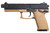 HK Mark 23 .45 ACP pistol, FDE, right side view