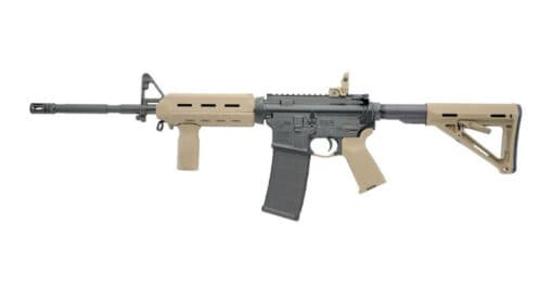 Colt M4 Carbine 5.56 NATO rifle with 16.1-inch barrel, Magpul MOE furniture, and Flat Dark Earth finish on a white background