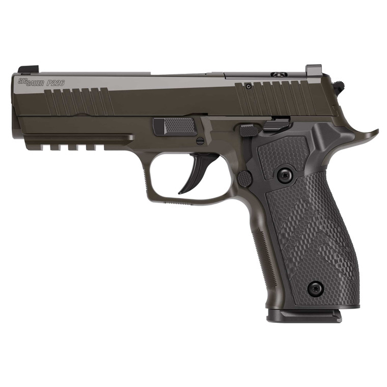 SIG Sauer P226 X-Series Legion 9MM full-size DA/SA pistol with optics-ready slide and G10 grips