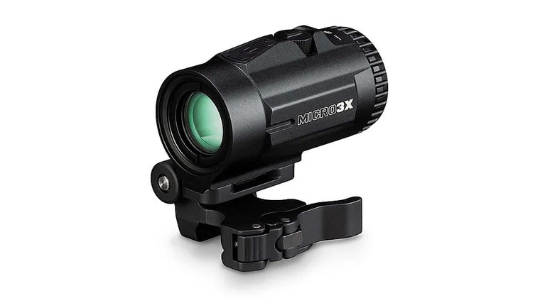 Vortex Micro 3X 22mm red dot magnifier with quick detach flip mount