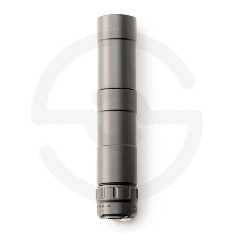 Rugged Mustang 22 Black modular rimfire suppressor