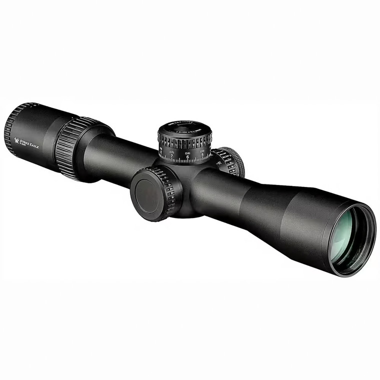 Vortex Strike Eagle 3-18x44 FFP riflescope with illuminated EBR-7C MRAD reticle and locking elevation turret