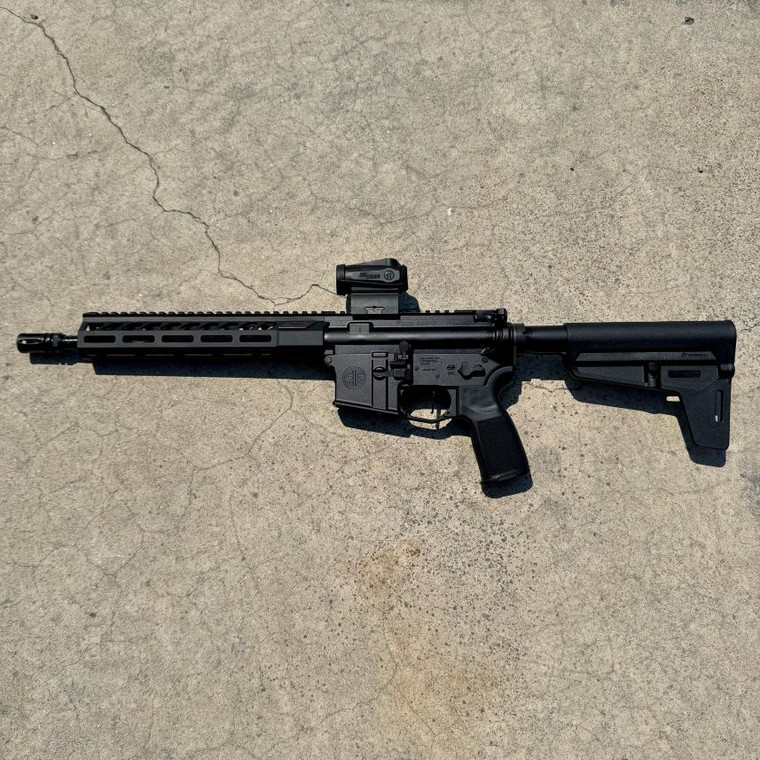 SIG SAUER M400 FORGE 11.5 inch 5.56 NATO pistol with ROMEO MSR Gen II red dot and MAGPUL BSL arm brace, in store image