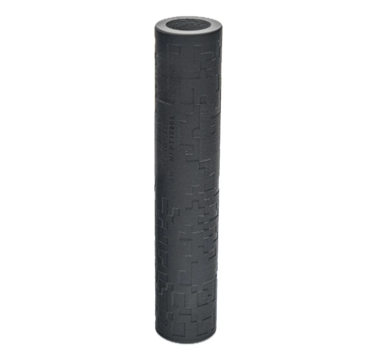 FOR Systems Pluto .22 LR titanium rimfire suppressor in black.