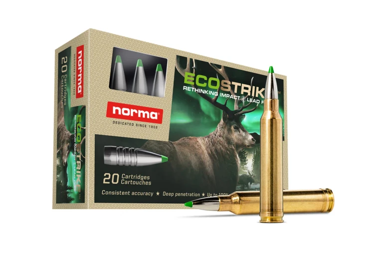 Norma ECOSTRIKE 300 PRC 165 grain lead free copper hunting ammunition 20 round box