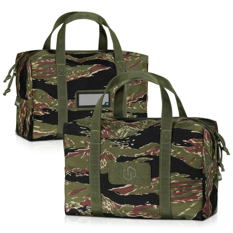 Savior Equipment Mini Hauler Duffle Bag in Tiger Stripe camouflage