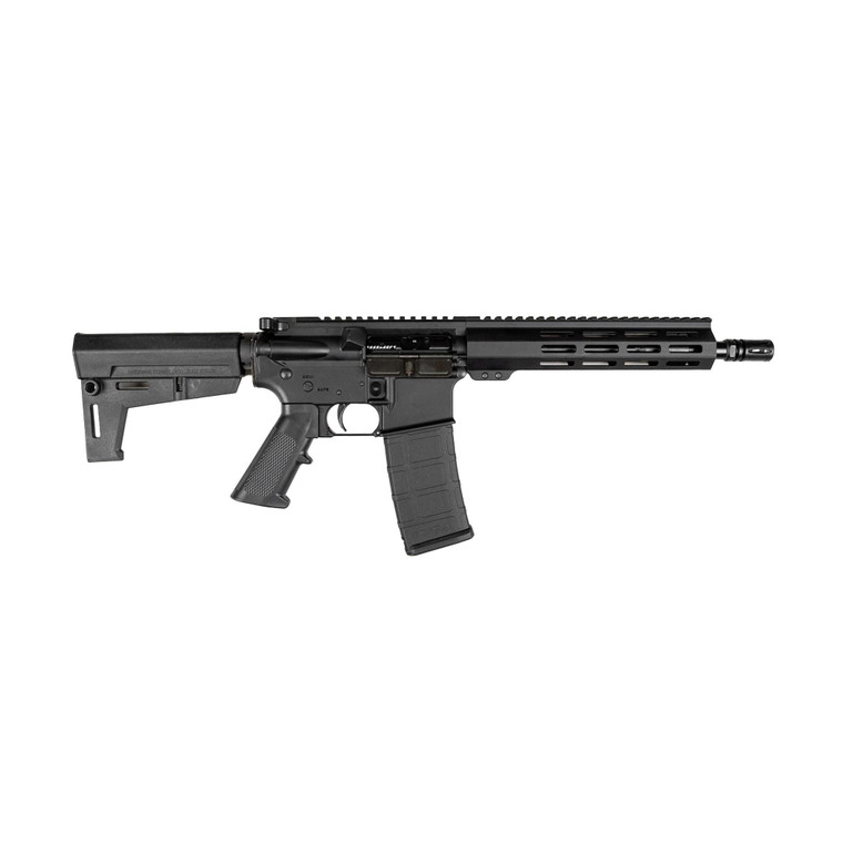 One Horse OH-15 .300 AAC Blackout AR pistol with 10.5-inch barrel, black finish and KAK pistol brace