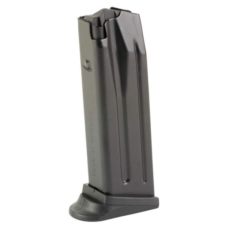 Heckler & Koch P2000 USP9 Compact 9mm 13-round black magazine with finger rest and red follower