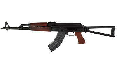 Zastava ZPAPM70 7.62x39 rifle with triangle folding stock and blood red handguard, MPN ZR7762RTF