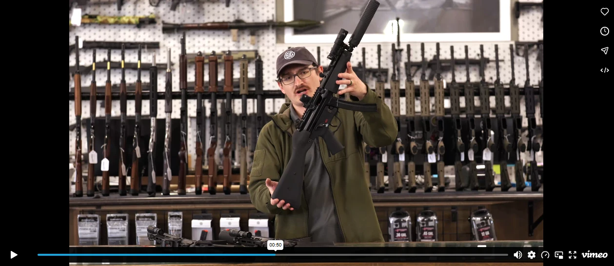 Video thumbnail for the HK SP5 SBR package