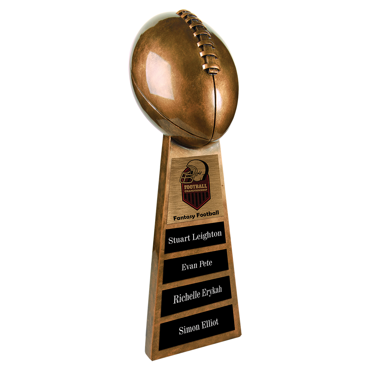 15 Perpetual Fantasy Football Trophy - Gold Cup – Fantasy Champs