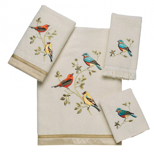 Avanti Gilded Birds Towels