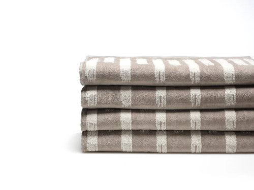 Stroke Beige Hand Towel
