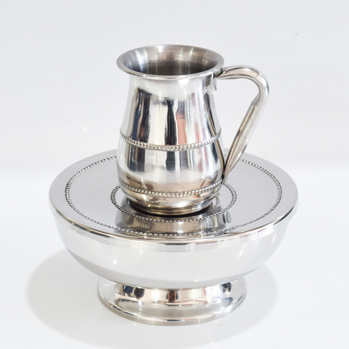 Mayim Achronim Stainless Steel Stripes Design