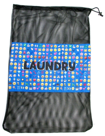 Multi Emoji Laundry Bag