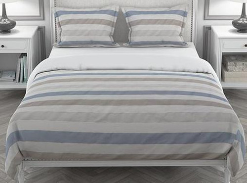 Justin Azure Linen Set