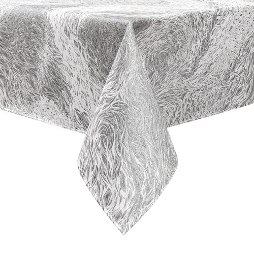 Jacquard Tablecloth Forest Grey