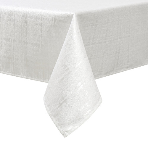 Jacquard Tablecloth Wave Silver