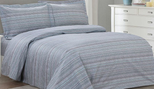 French Glorious Stripe New Linen Set
