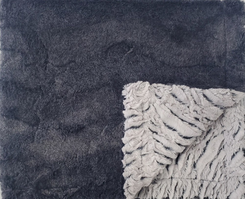 Midnight Zebra Minky Baby Blanket Midnight Zebra Minky Baby Blanket