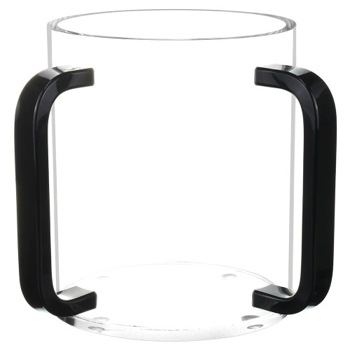Lucite Washing Cup with Black