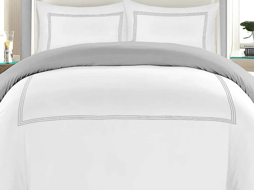 Adele Grey Linen Set