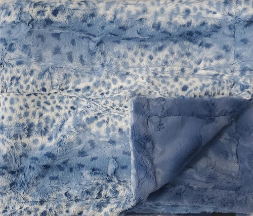 Cibirian Sky Navy Minky Baby Blanket