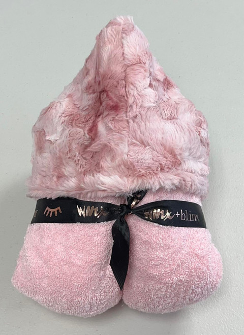 Smokey Rosewater Hooded Towel