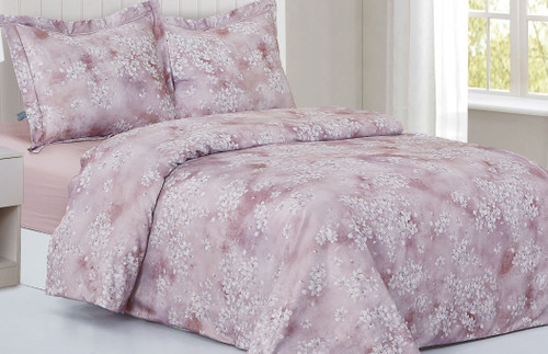 French Magnolia Rose Linen Set