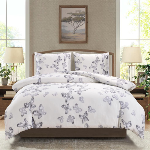 Vanessa Grey Linen Set