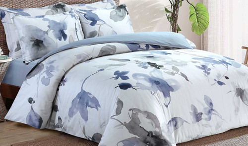 Summer Breeze Ocean Blue Linen Set