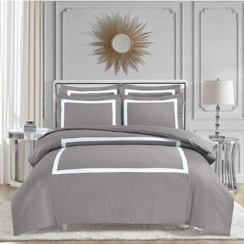 Province Hotel Taupe Linen Set