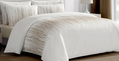 Plaza Taupe Linen Set