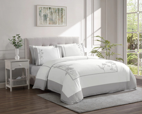 Hannah Grey Linen Set