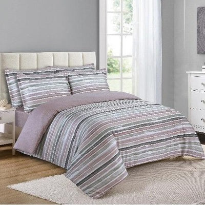 Horizon Mauve Linen Set