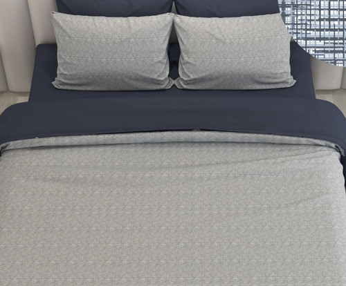Calix Navy Linen Set