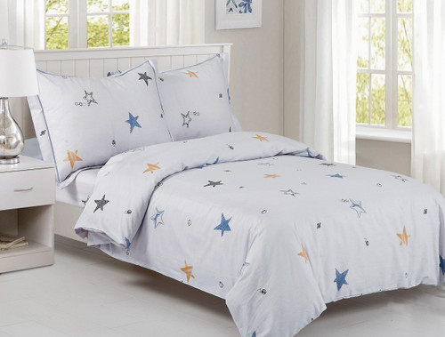 French Stars Linen Set